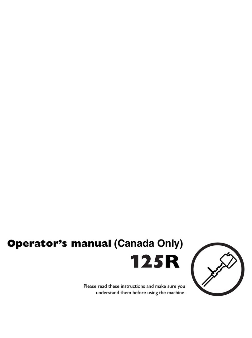 Husqvarna 125R Operator's manual