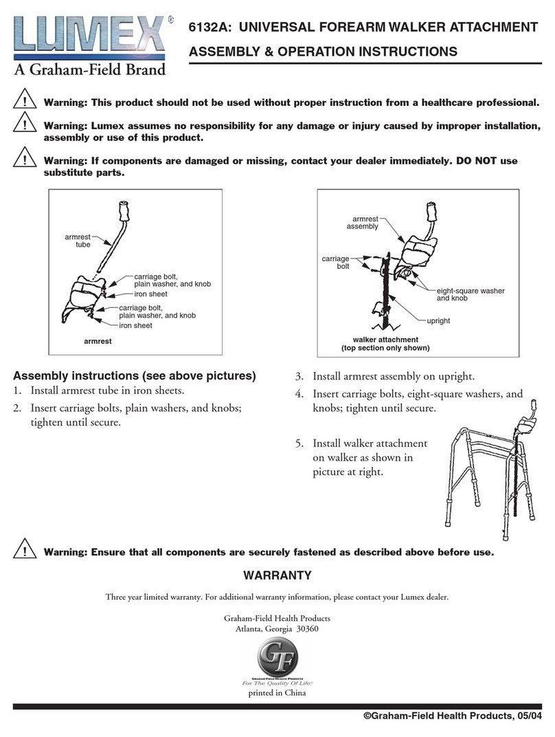 Lumex LUMEX 6132A Parts list manual