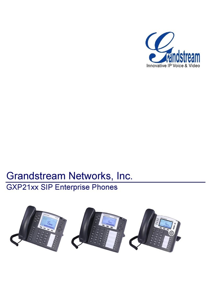 Grandstream Networks GXP21XX User manual