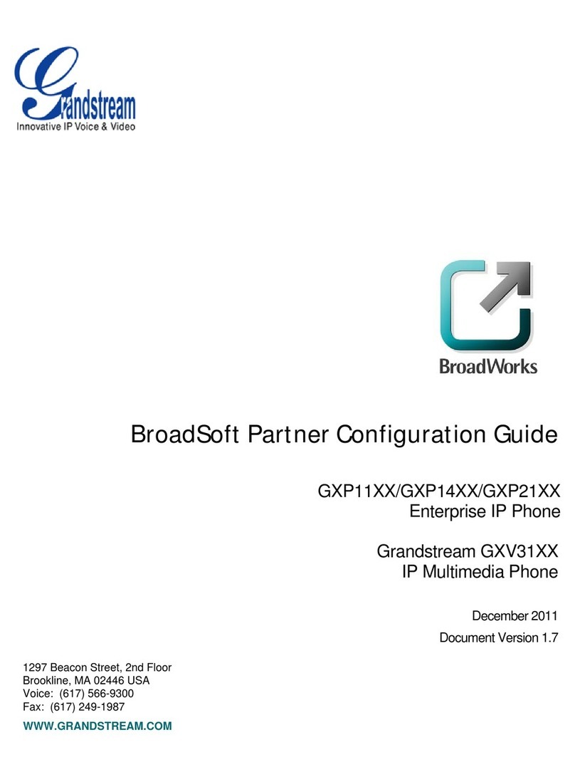Grandstream Networks GXP14XX User manual