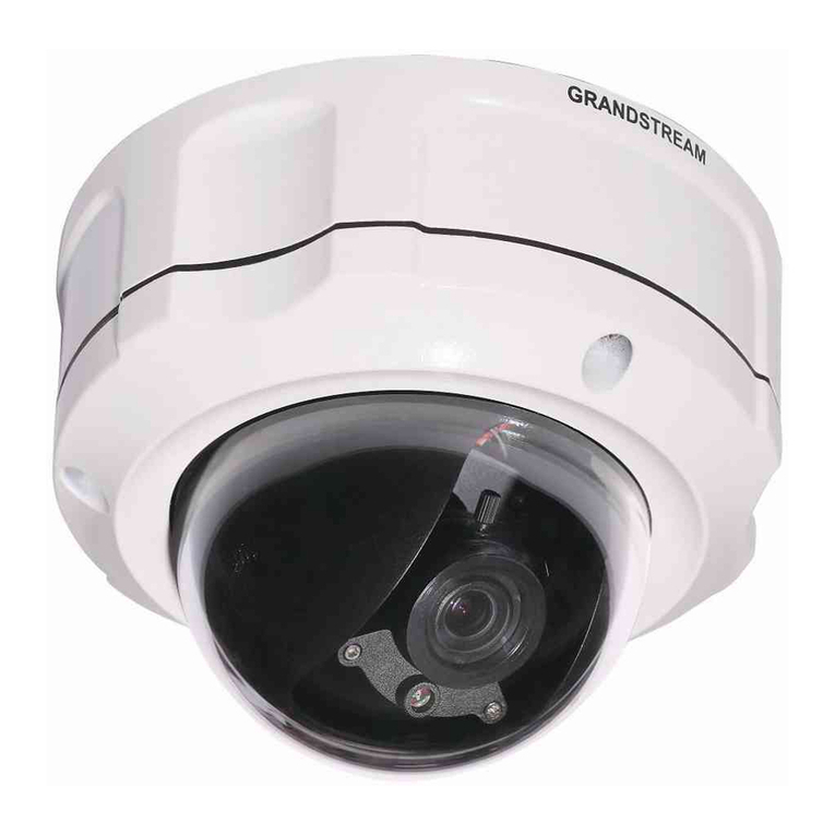 Grandstream Networks GXV3662 series User manual Grandstream Networks GXV3662 series User manual