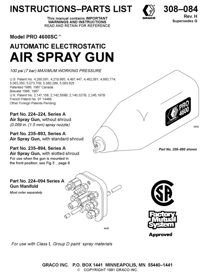Graco PRO 224-094 User manual