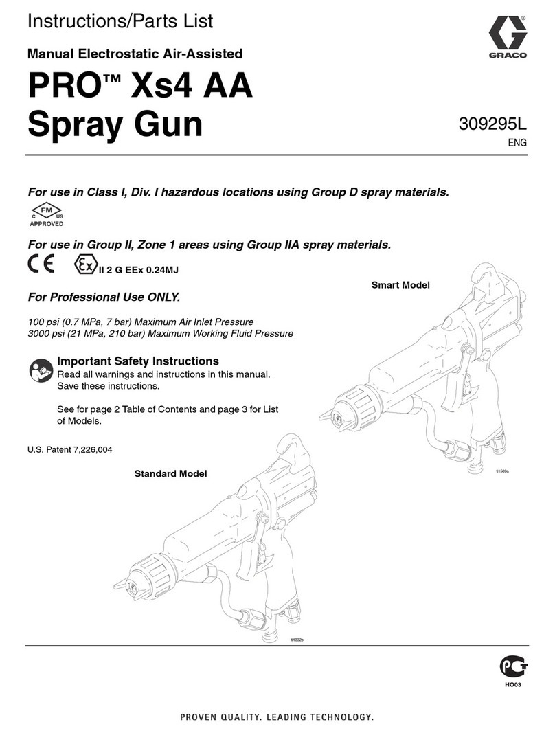 Graco PRO 244572 Instructions-parts list