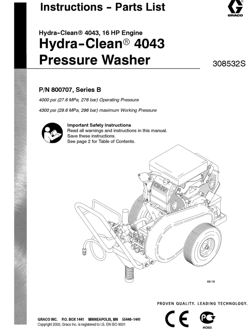 Graco Hydra Clean 308532S Instructions-parts list