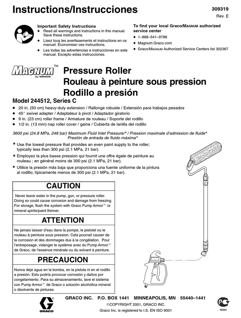Graco Magnum 244512 instructions