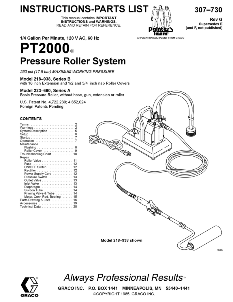 Graco 218-938 Instructions and parts list