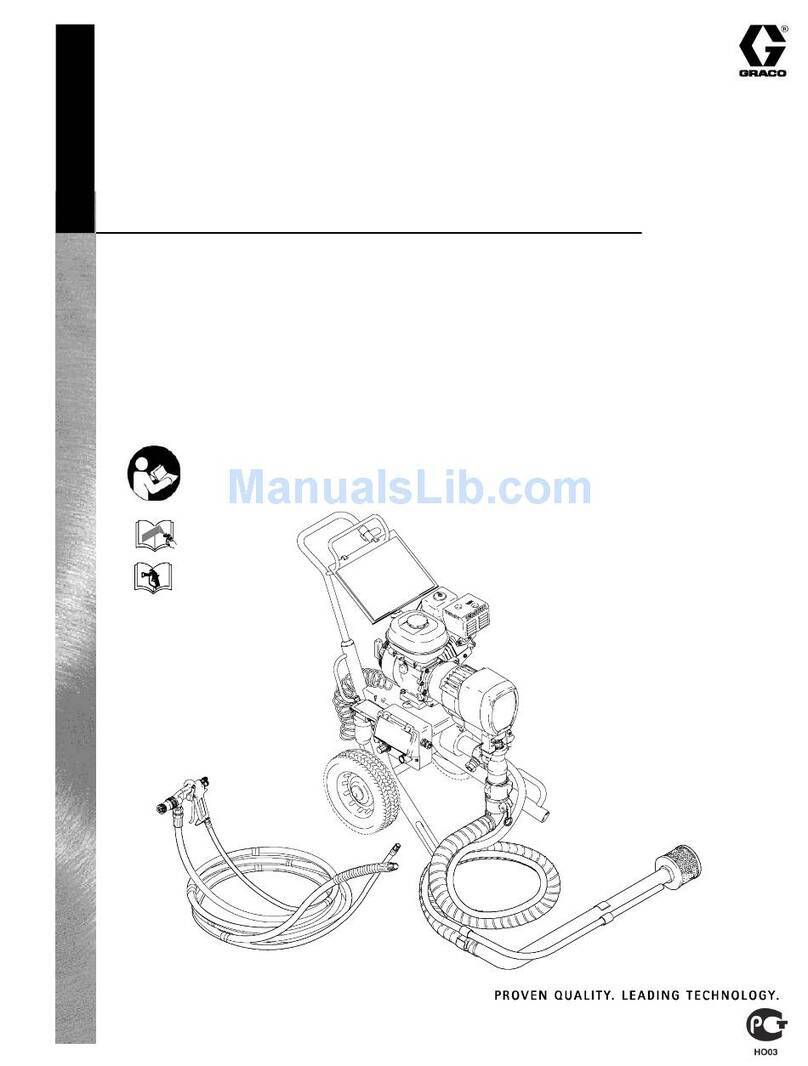 Graco TexSpray 235490 Operating instructions