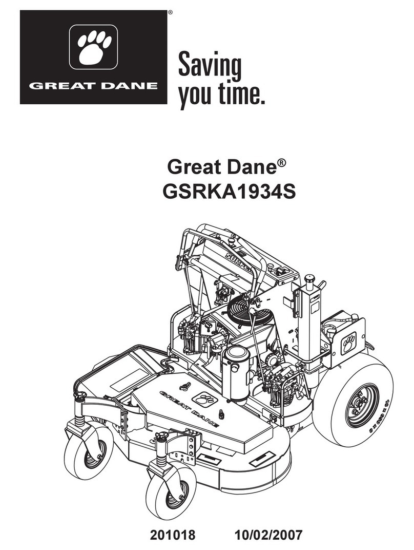 Great Dane GSRKA1934S User manual Great Dane GSRKA1934S User manual