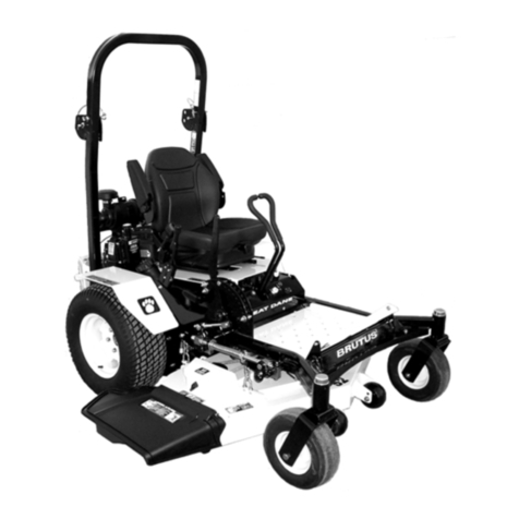 Great Dane Chariot Brutus GBKH2752S Operator's manual