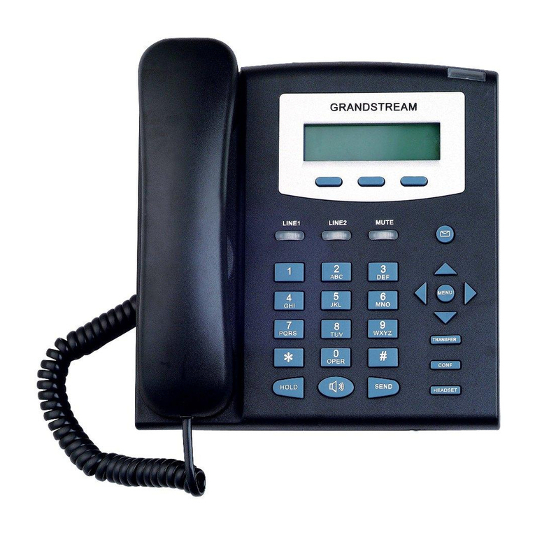 Grandstream Networks GXP-280 User manual