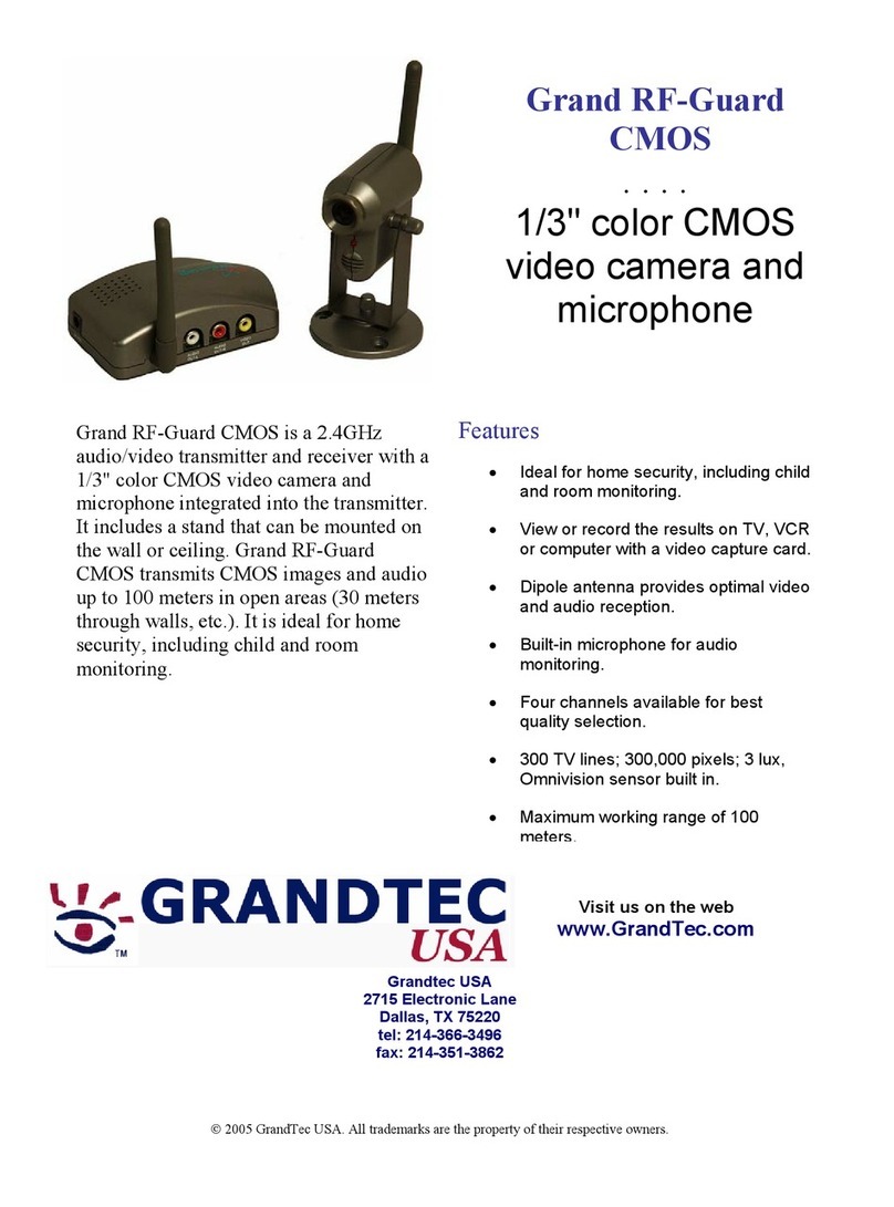 GrandTec CMS-4000 Specification sheet