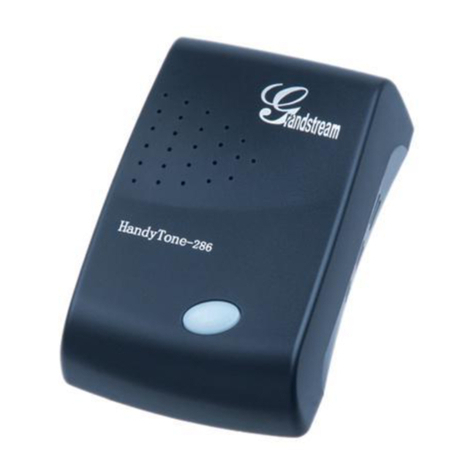 Grandstream Networks HandyTone 286 user manual