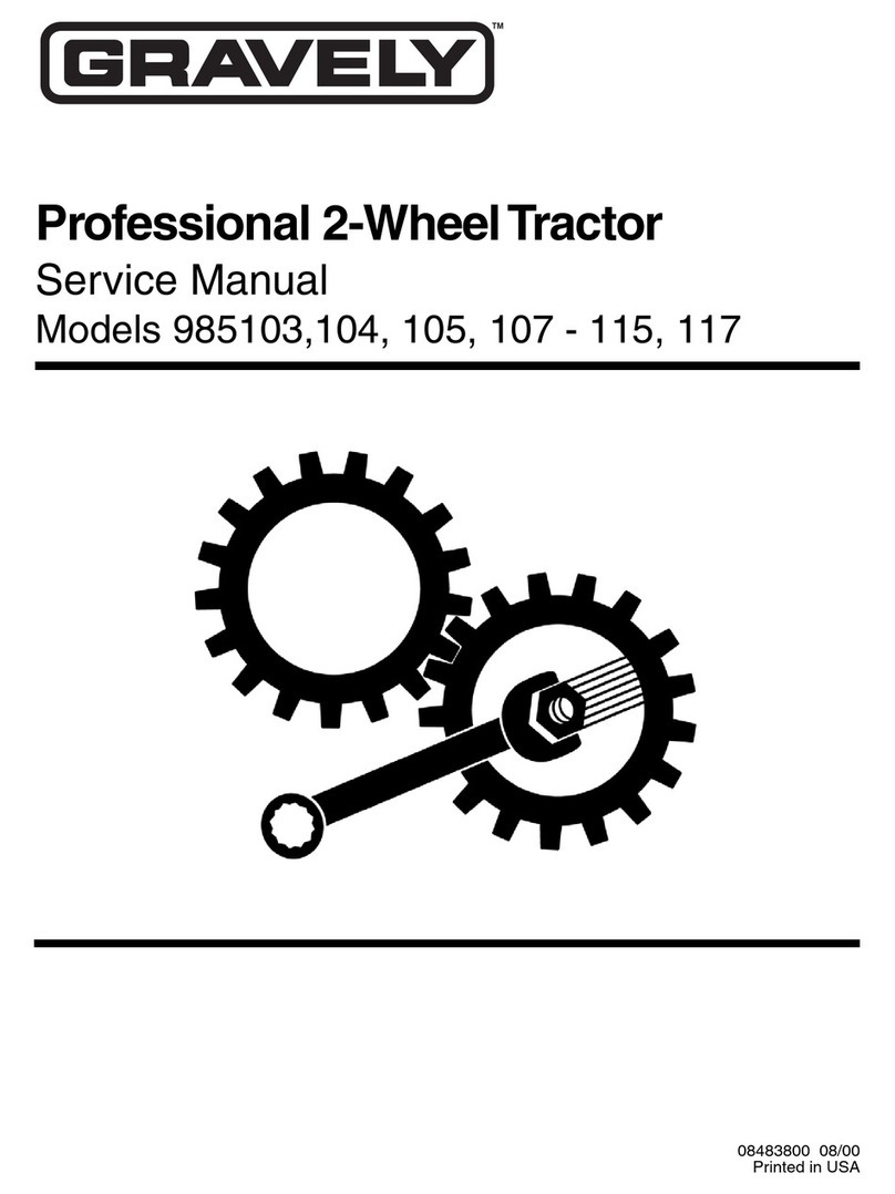 Gravely 985103 Service manual