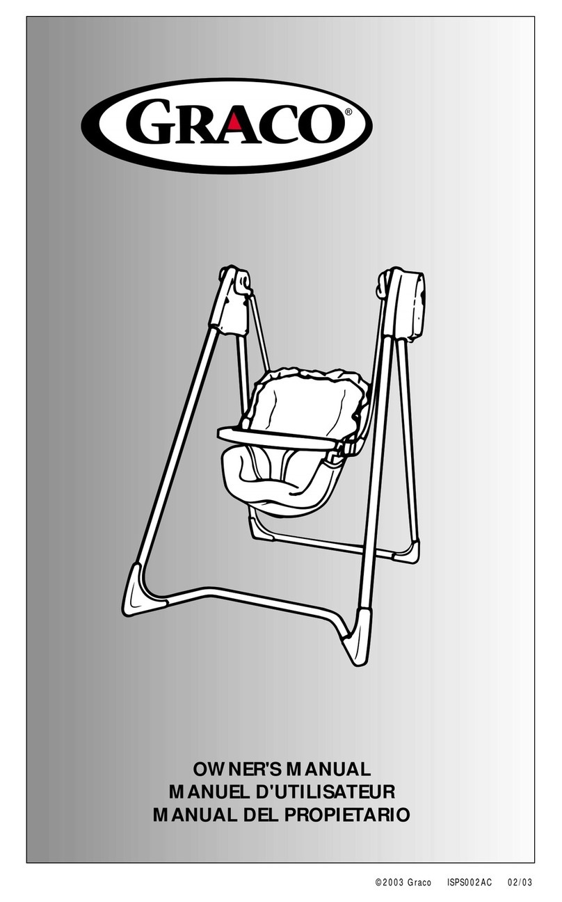 Graco Swing Set owner's manual