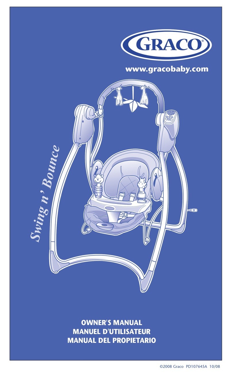 Graco Swing N' Bounce User manual Graco Swing N' Bounce User manual