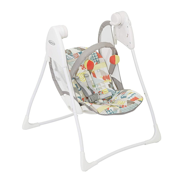 Graco Open Top Swings User manual
