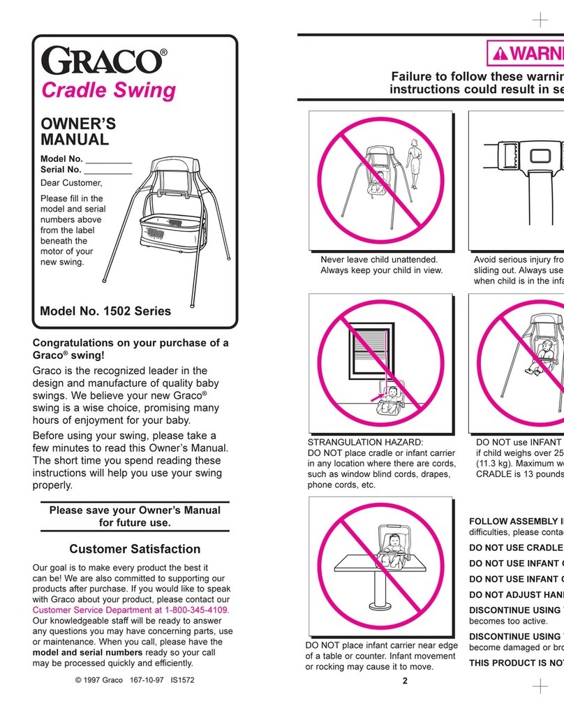 Graco 1502 Series owner's manual