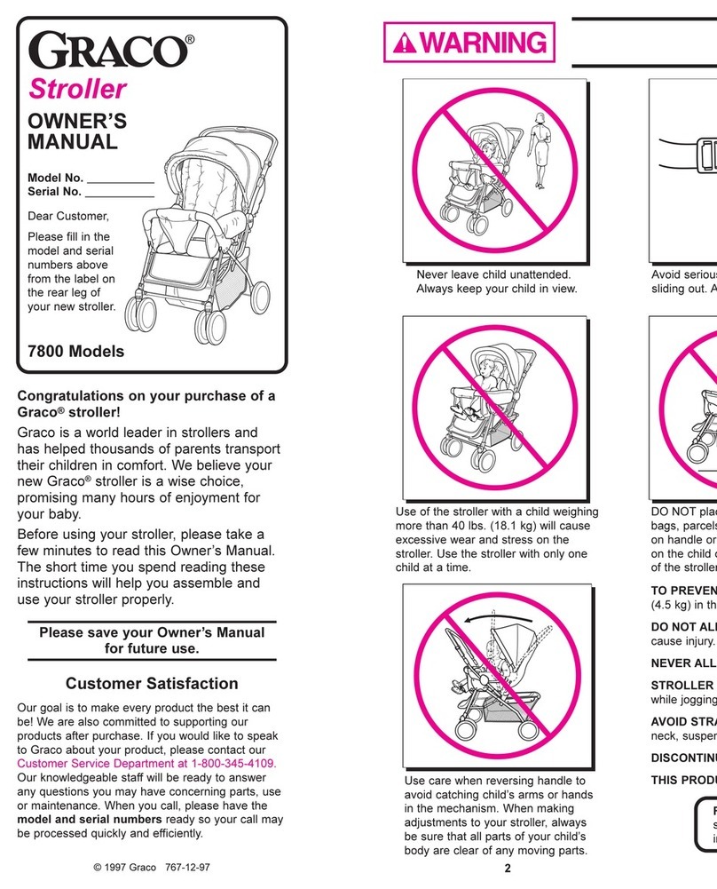 Graco 7825 owner's manual