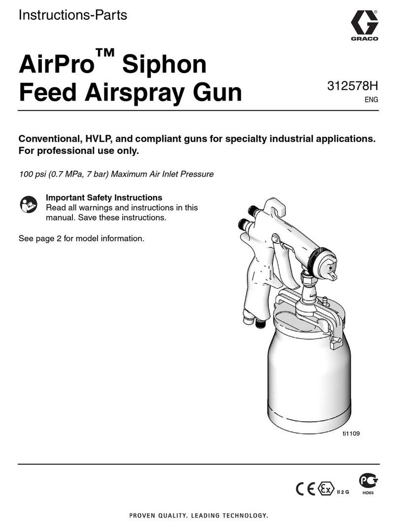 Graco AirPro 312578H Instruction & parts manual