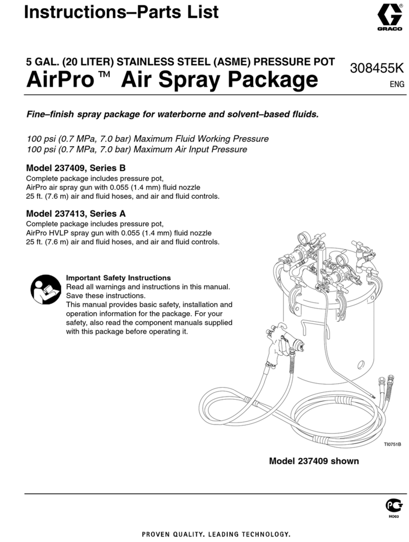 Graco AirPro 237409 Datasheet