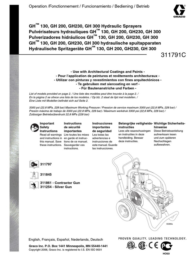Graco GH 130 Convertible User manual