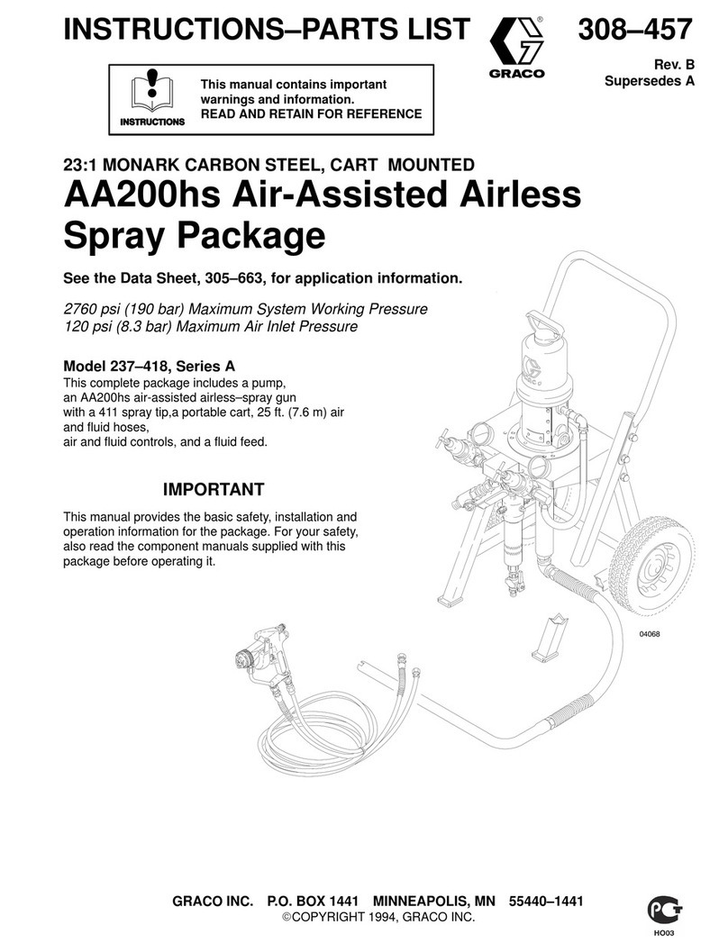 Graco 237-418 Operation manual
