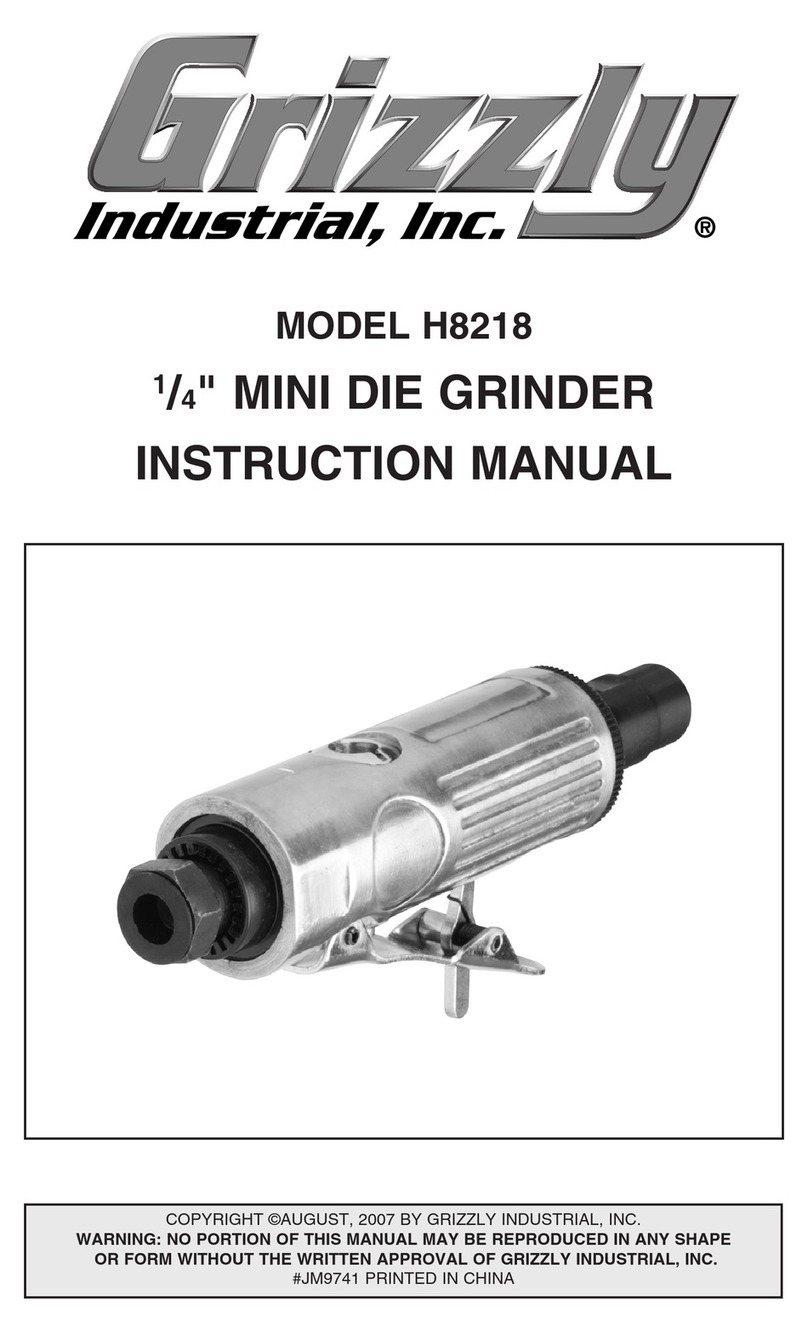 Grizzly H8218 instruction manual
