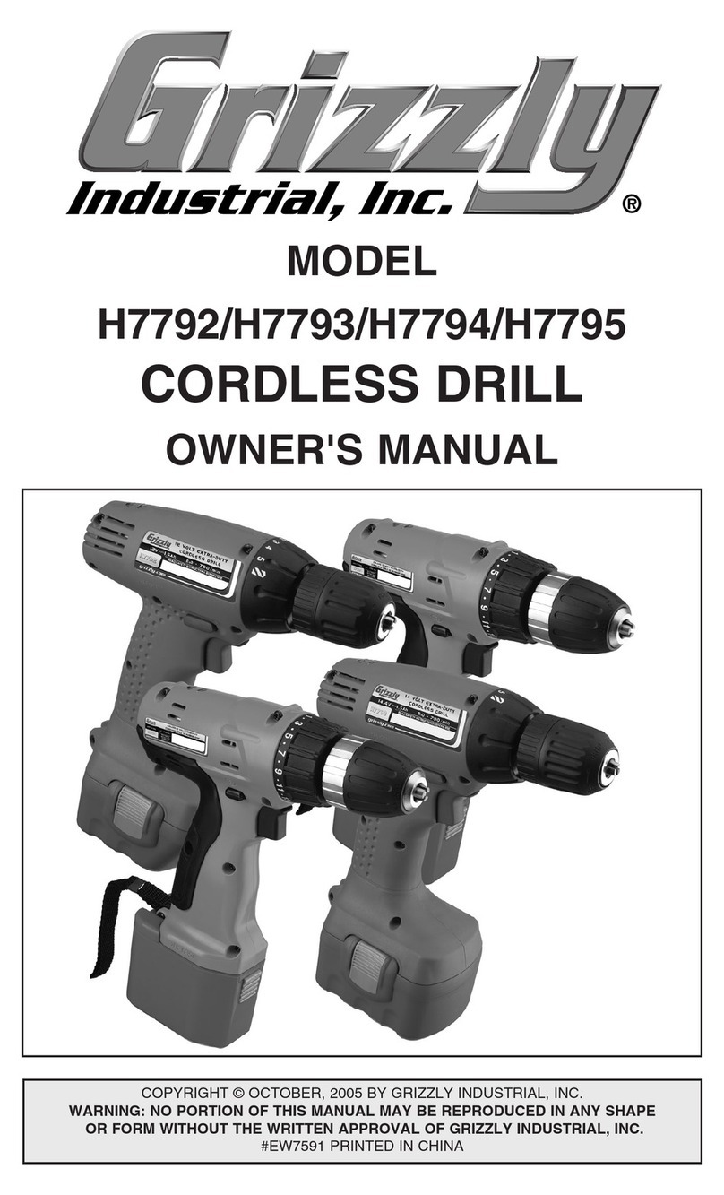 Grizzly H7792 User manual Grizzly H7792 User manual