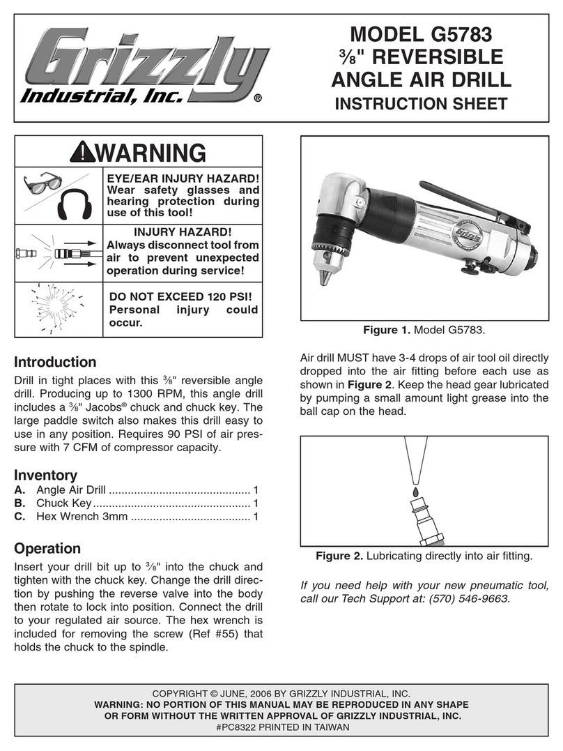 Grizzly G5783 User manual