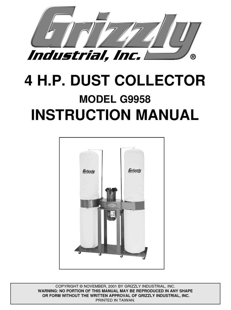 Grizzly G9958 User manual