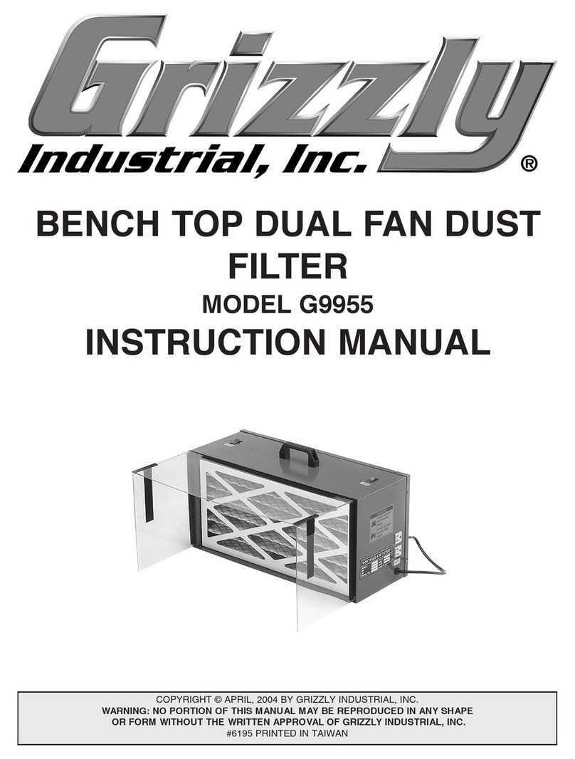 Grizzly G9955 User manual