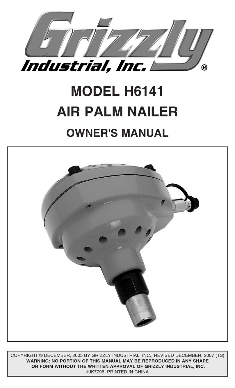 Grizzly H6141 owner's manual
