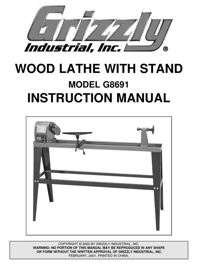 Grizzly G8691 instruction manual