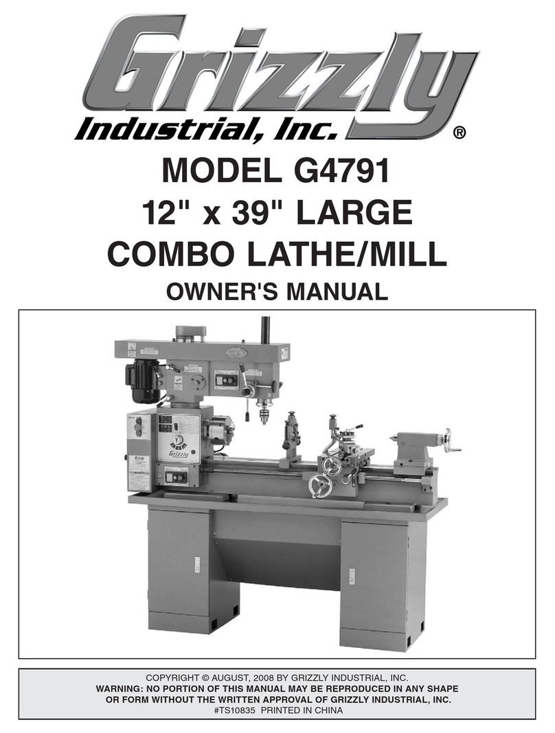 Grizzly G4791 owner's manual