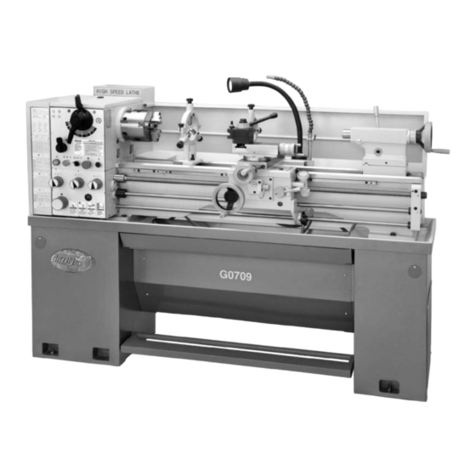 Grizzly G0709 User manual
