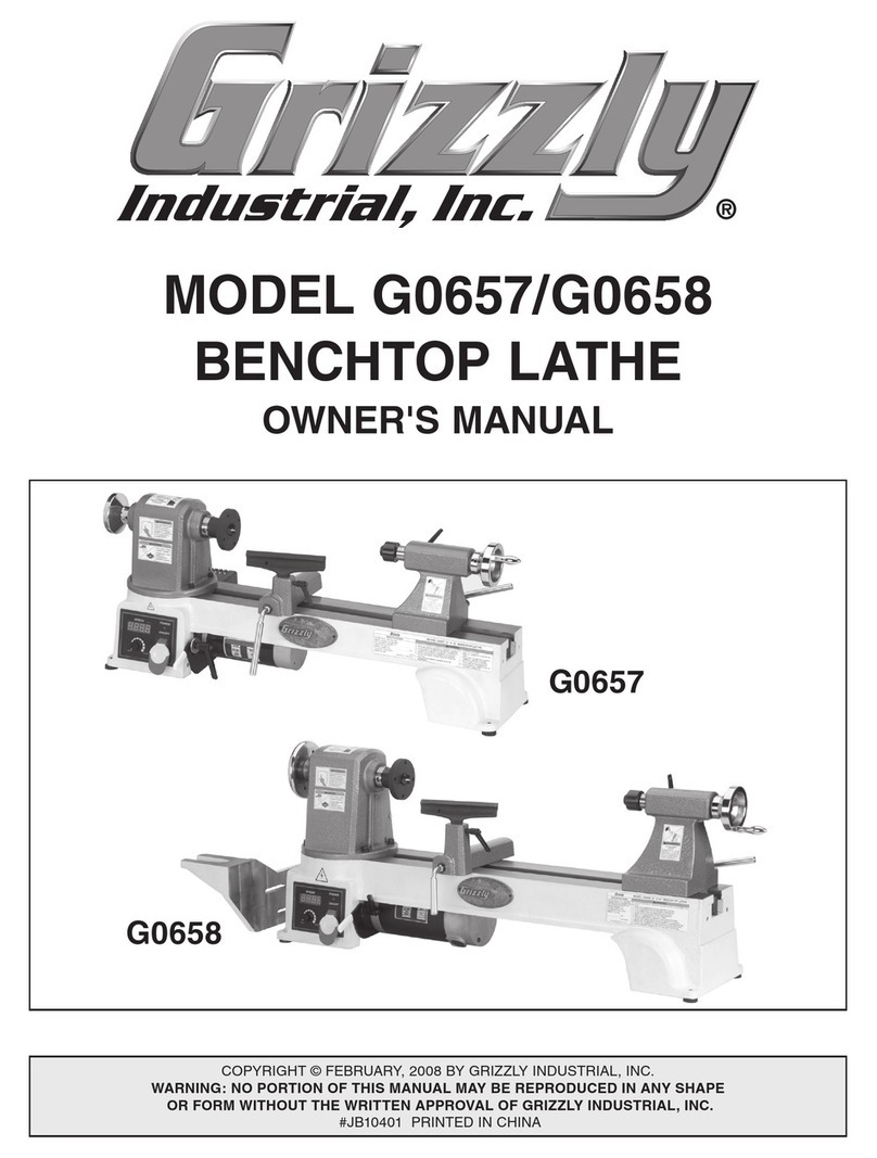 Grizzly G0657/G0658 User manual
