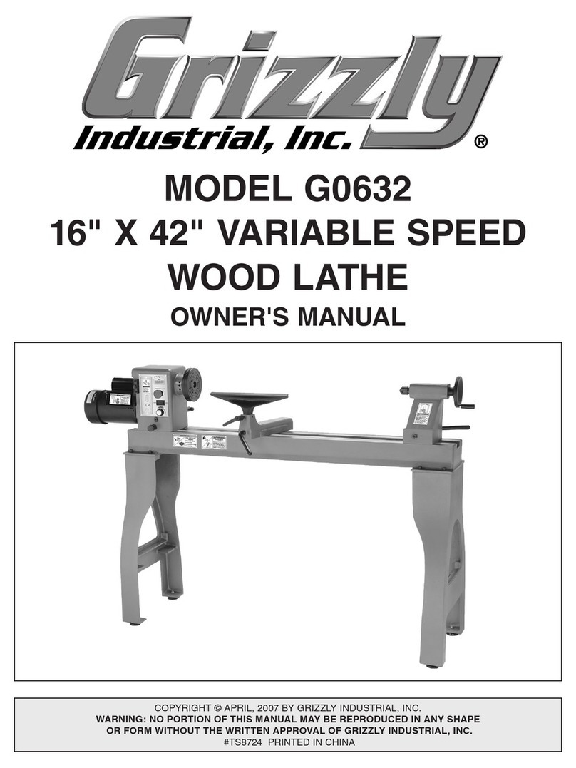 Grizzly G0632 User manual