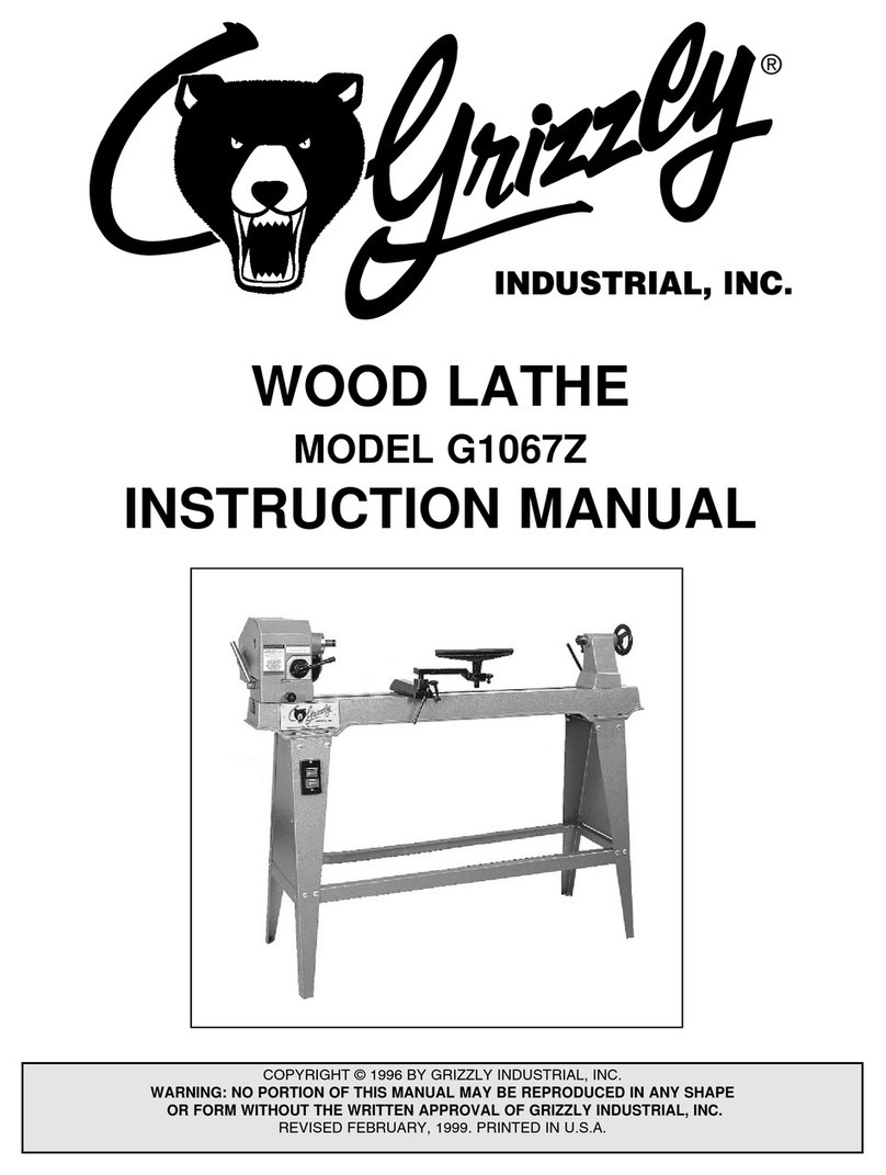 Grizzly G1067Z instruction manual
