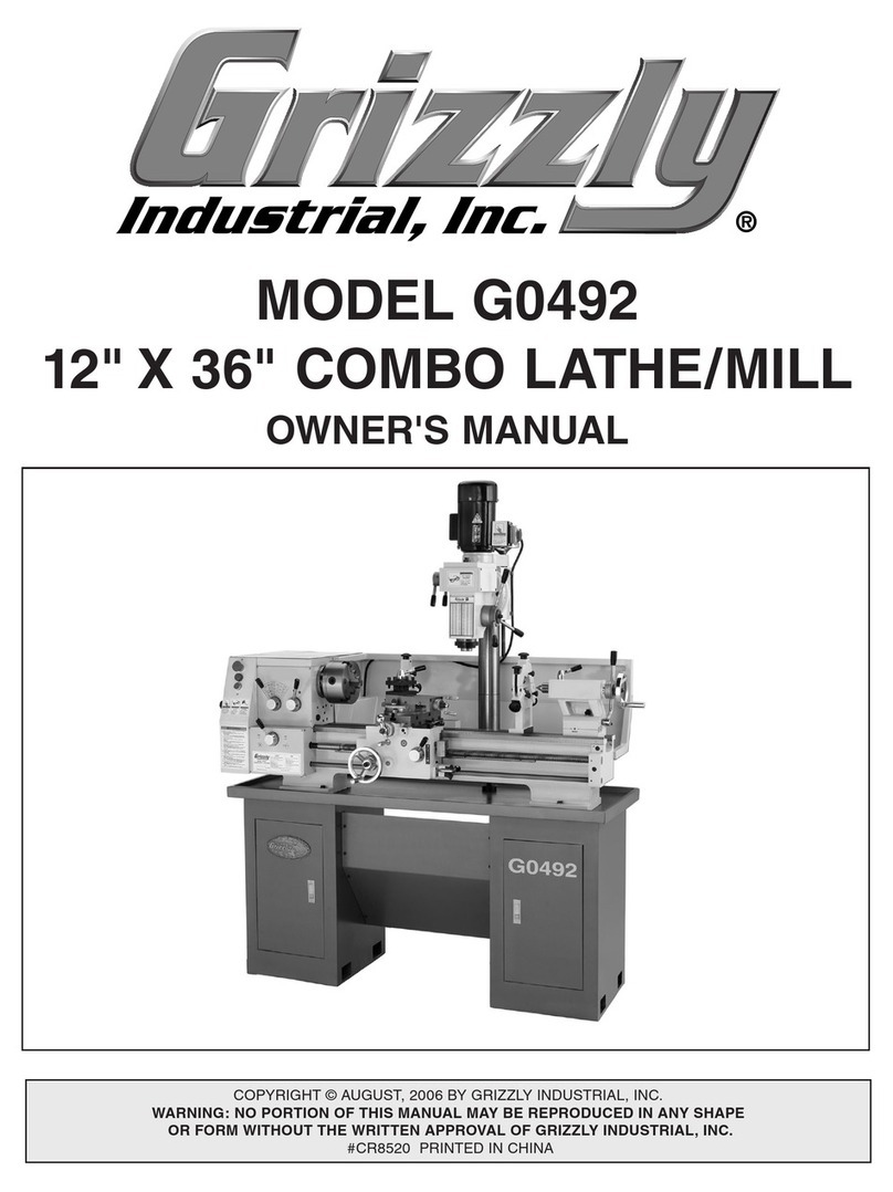 Grizzly G0492 User manual