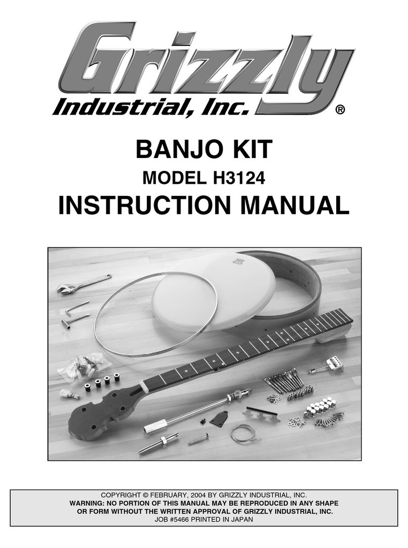 Grizzly H3124 instruction manual