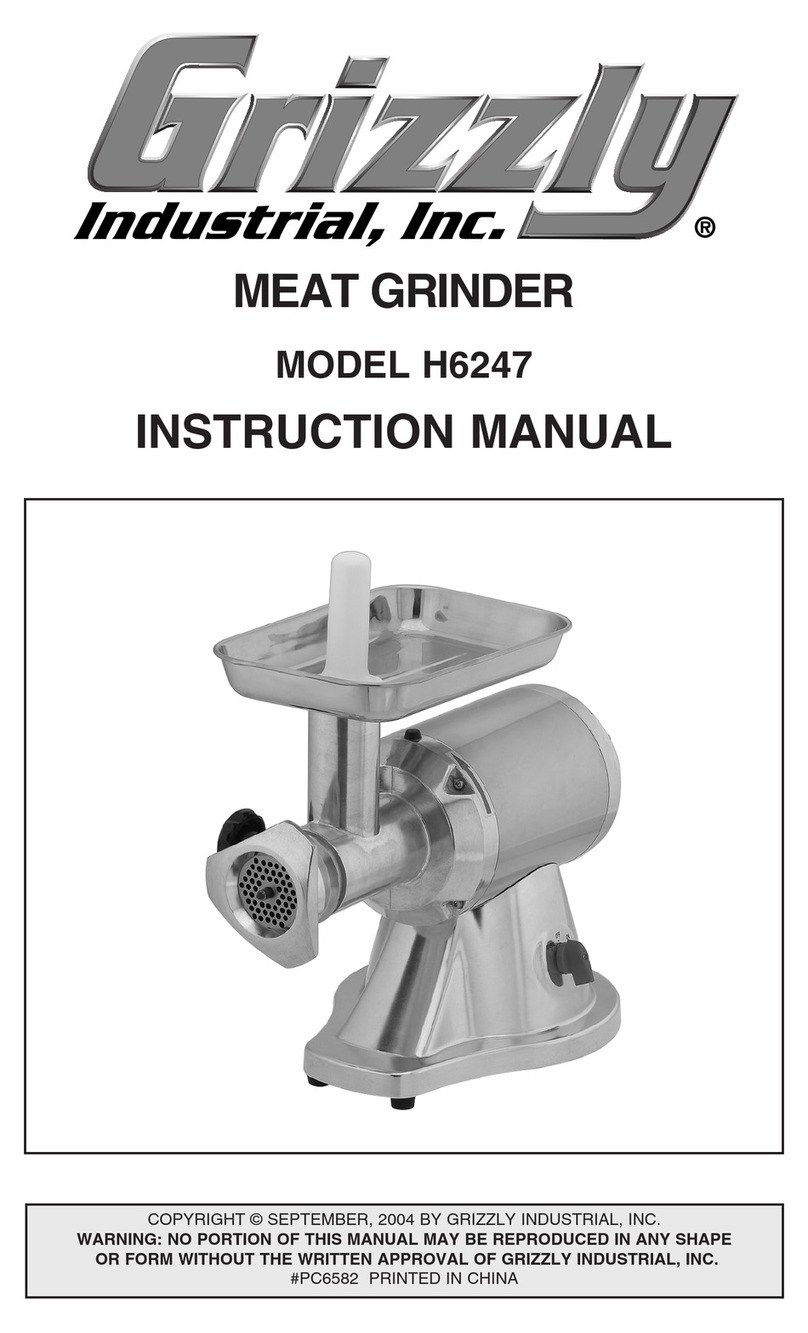 Grizzly H6247 User manual