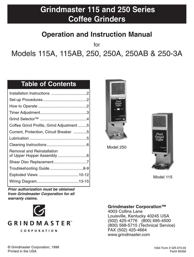 Grindmaster 115 Guide