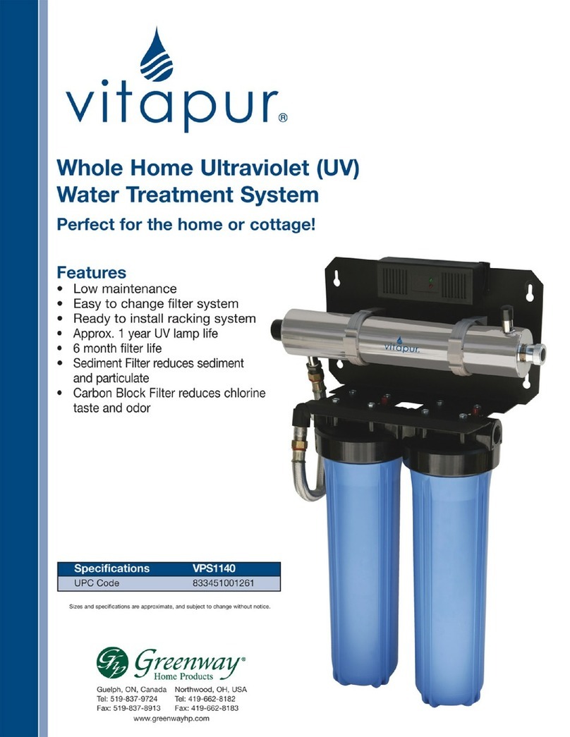 vitapur VPS1140 Specification sheet