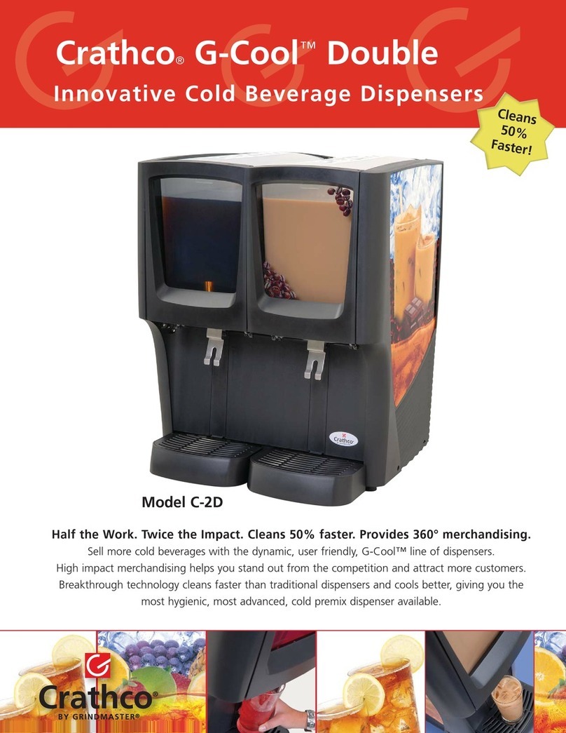 Grindmaster G-Cool C-2D User manual