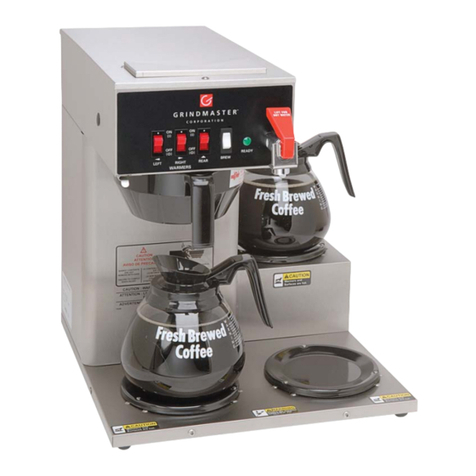 Grindmaster AT-3WR User manual