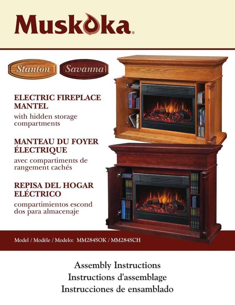 Muskoka Muskoka MM284SCH Assembly instructions