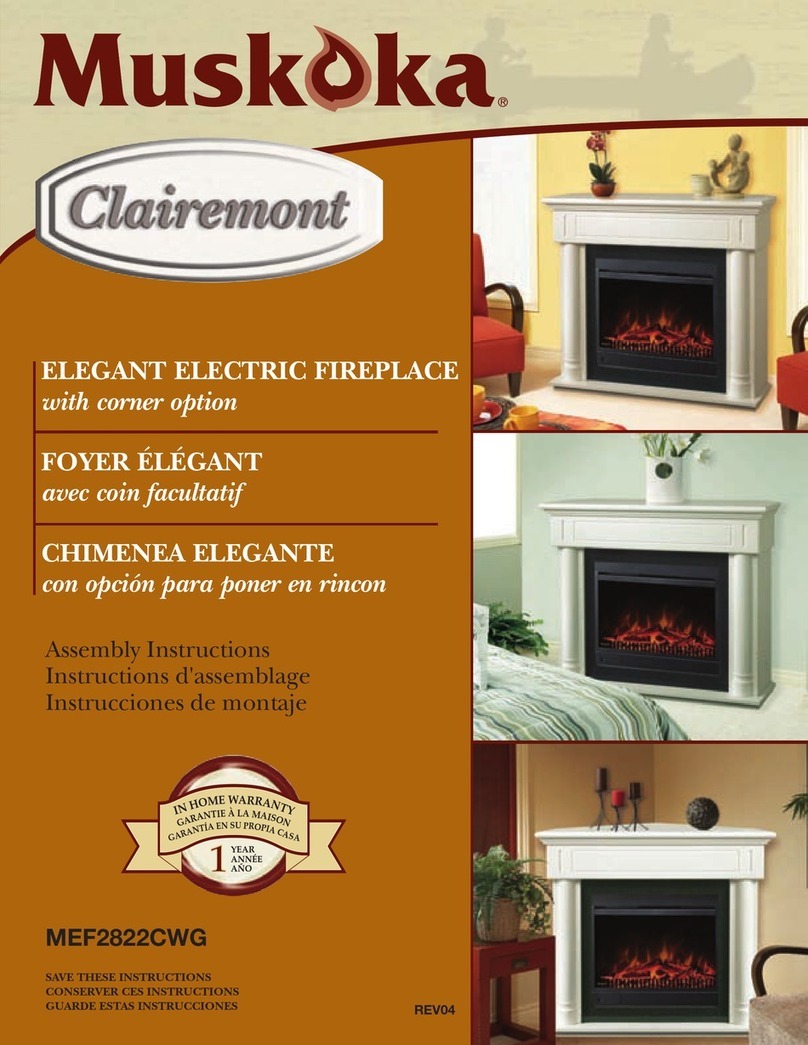 Muskoka Muskoka MEF2822CWG User manual