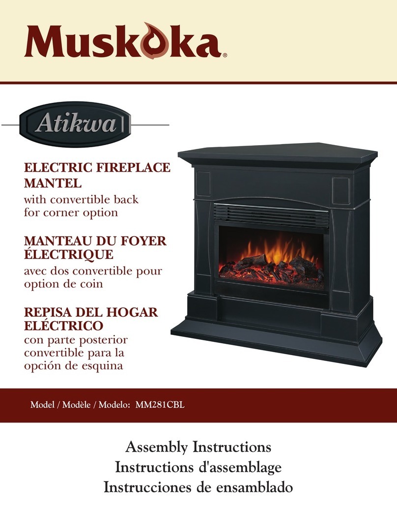 Muskoka Atikwa MM281CBL Assembly instructions