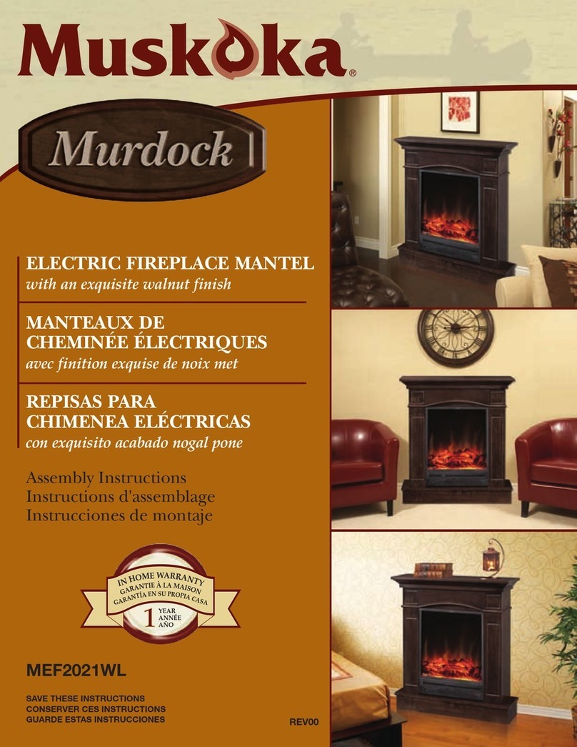 Muskoka Murdock MEF2021WL User manual Muskoka Murdock MEF2021WL User manual
