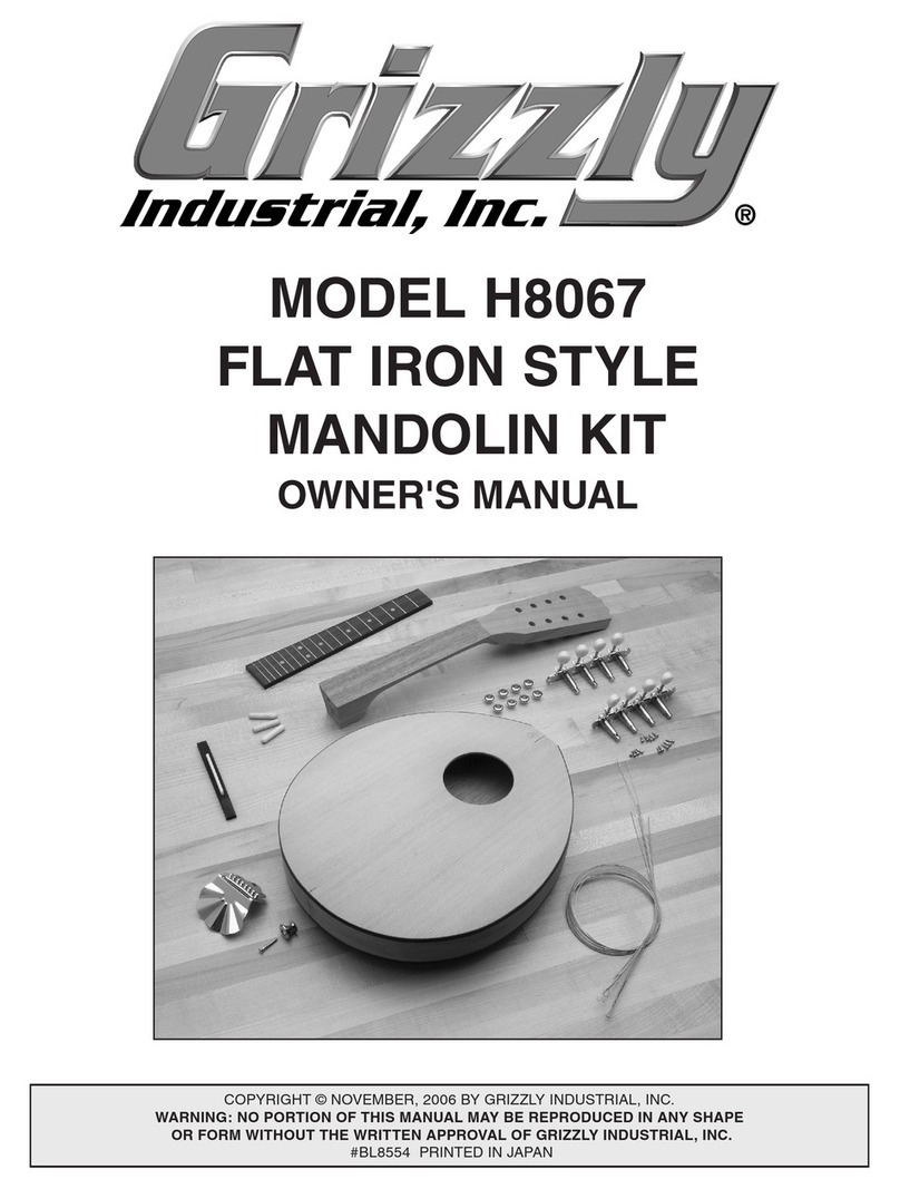 Grizzly H8067 owner's manual